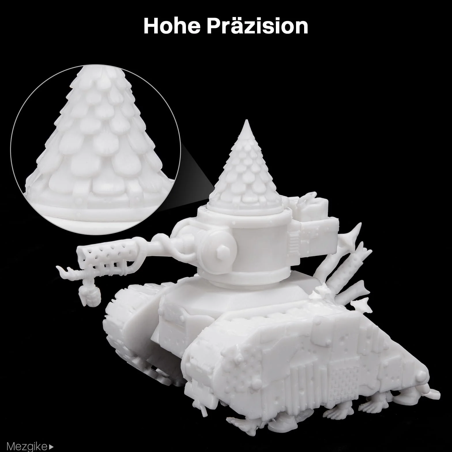 ELEGOO 405nm Żywica podobna do ABS 3.0, LCD UV Rapid Resin o wysokiej precyzji, nie kruchość, zwiększona wytrzymałość i odporność dla drukarki LCD/DLP 3D, fotopolimerowa żywica biała 2000 g