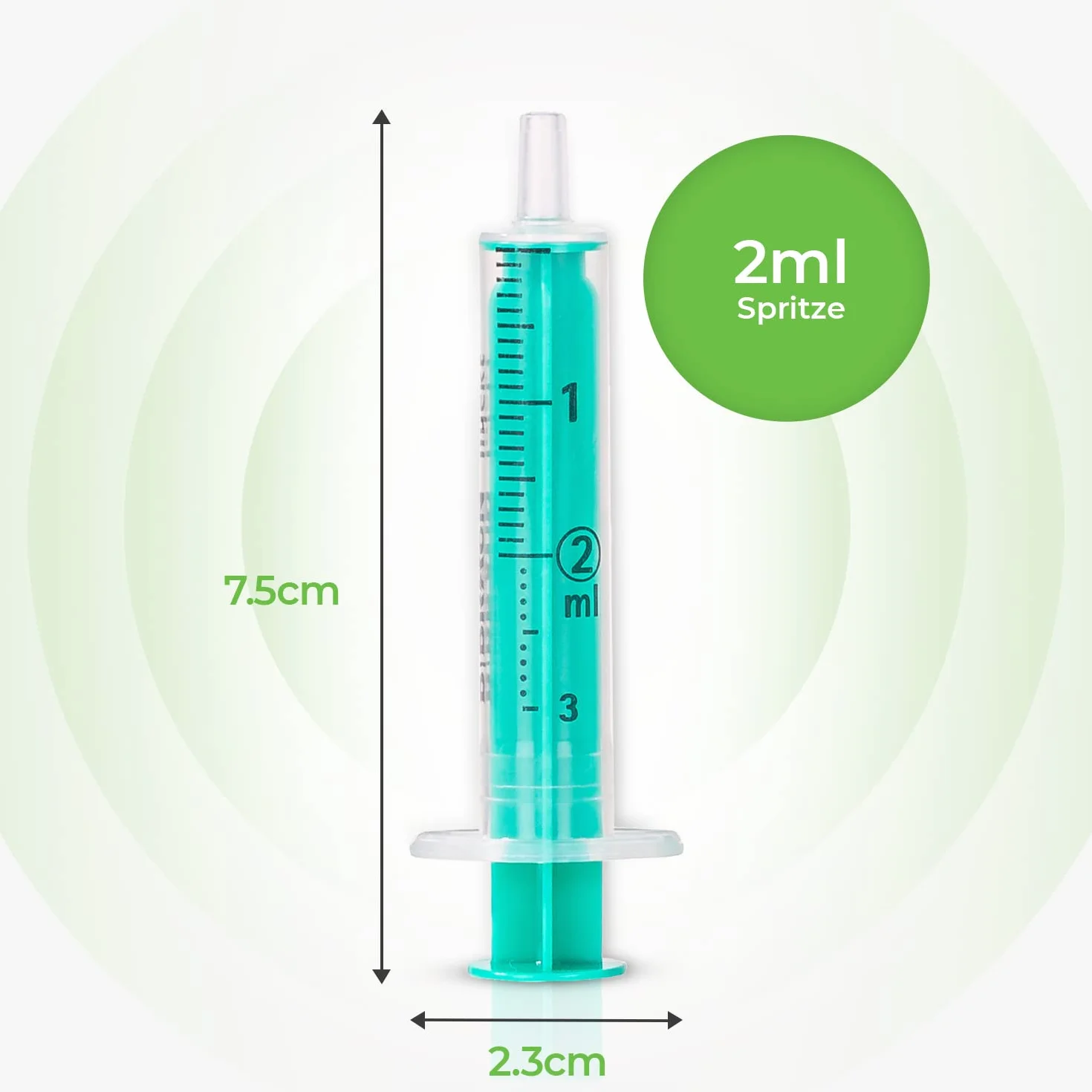 MedixX zestaw strzykawek z tępą igłą 2 ml 5 sztuk