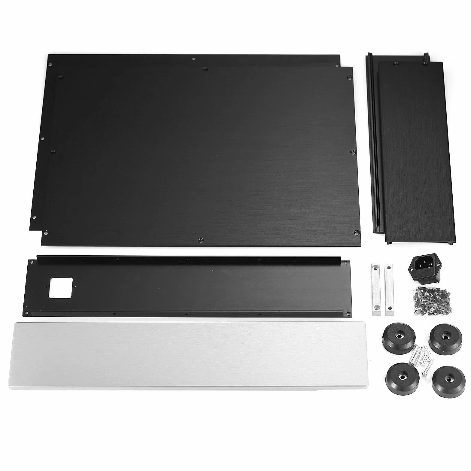 Aluminiowa obudowa Audio DAC przedwzmacniacz B430×T308×H92