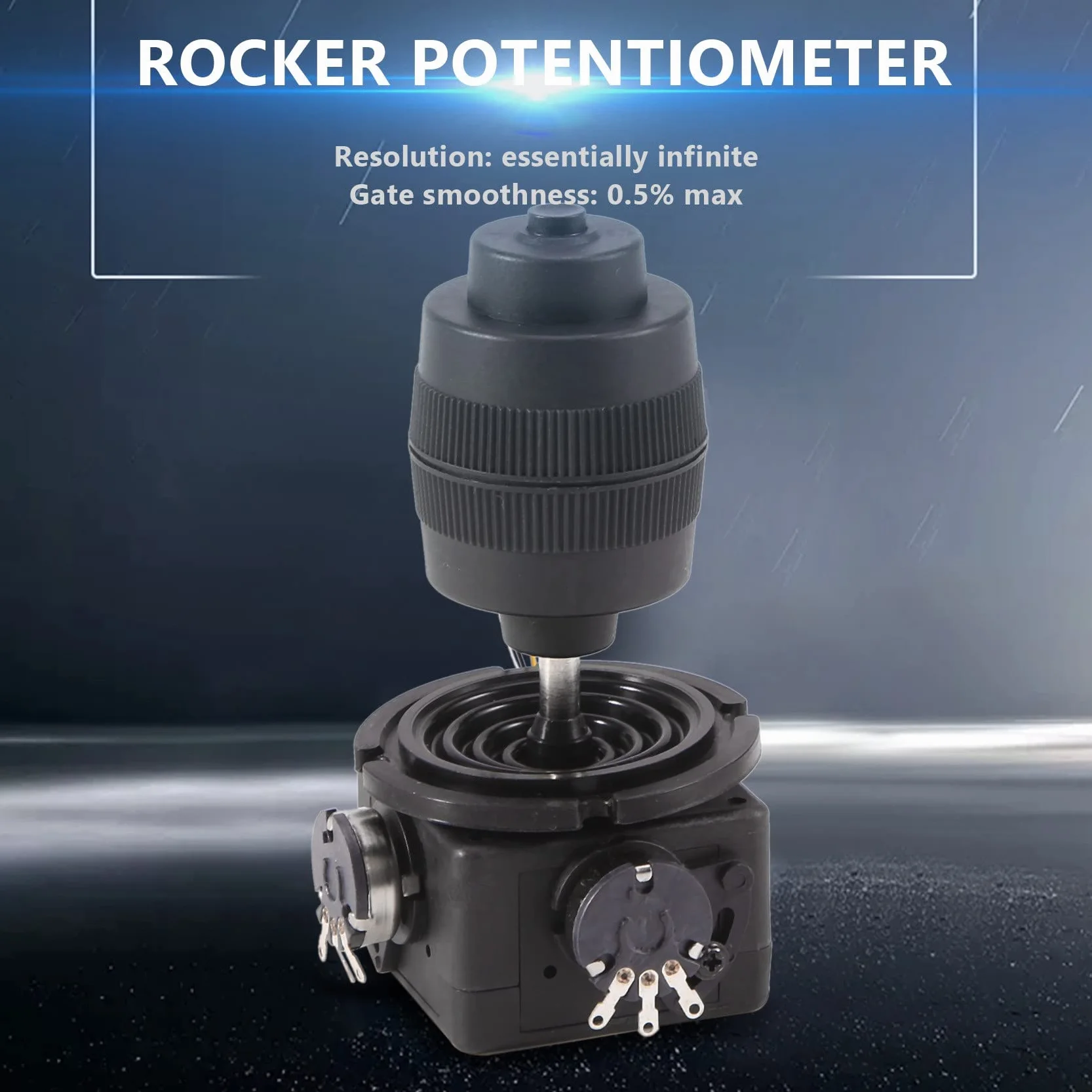 Potencjometr 4-osiowy joystick sterowanie przyciskiem do -D400X-R4 10K 4D zalakowany potencjometr kołyskowy