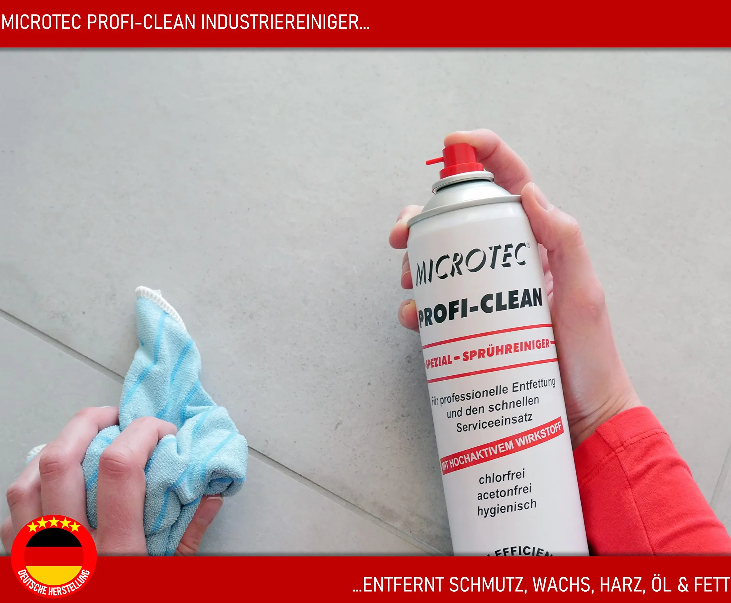Microtec Profi Clean przemysłowy środek czyszczący 500 ml uniwersalny odtłuszczacz