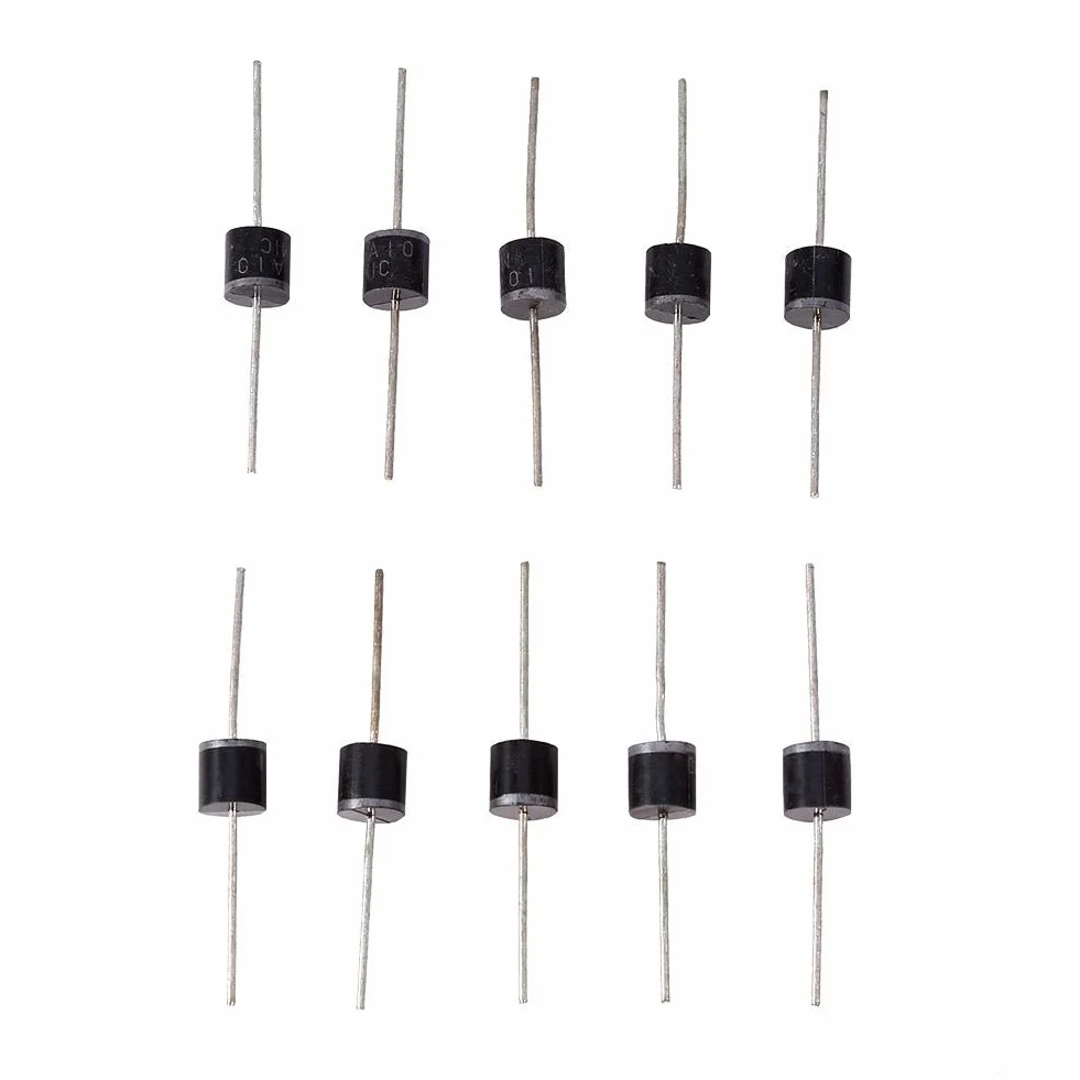 Diody 10A10 10A 1000V do obwodu prostownika samochodowego, 50 sztuk