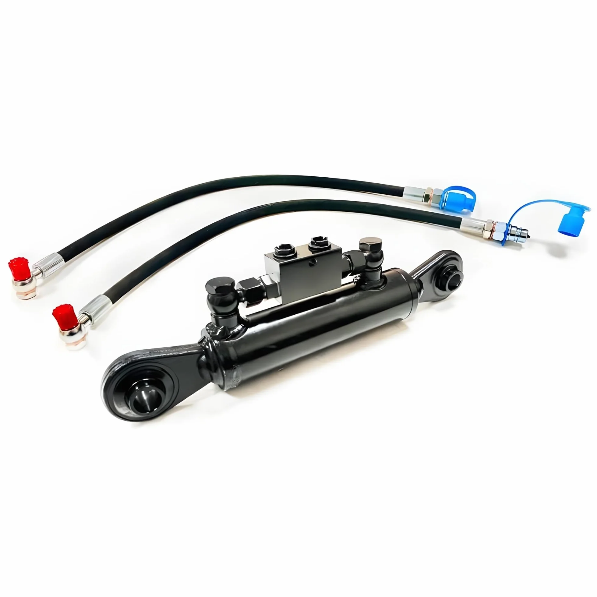 Łącznik górny hydrauliczny 360-470 mm z wężami