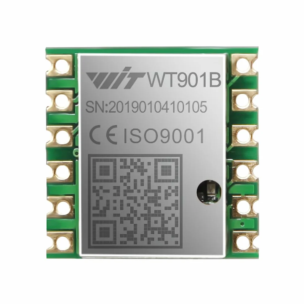 10-osiowy barometr + czujnik nachylenia: precyzyjny akcelerometr WT901B + żyroskop + kąt + magnetometr z filtrem Kalmana, potrójna oś IMU MPU9250 AHRS (IIC/TTL, 200Hz)